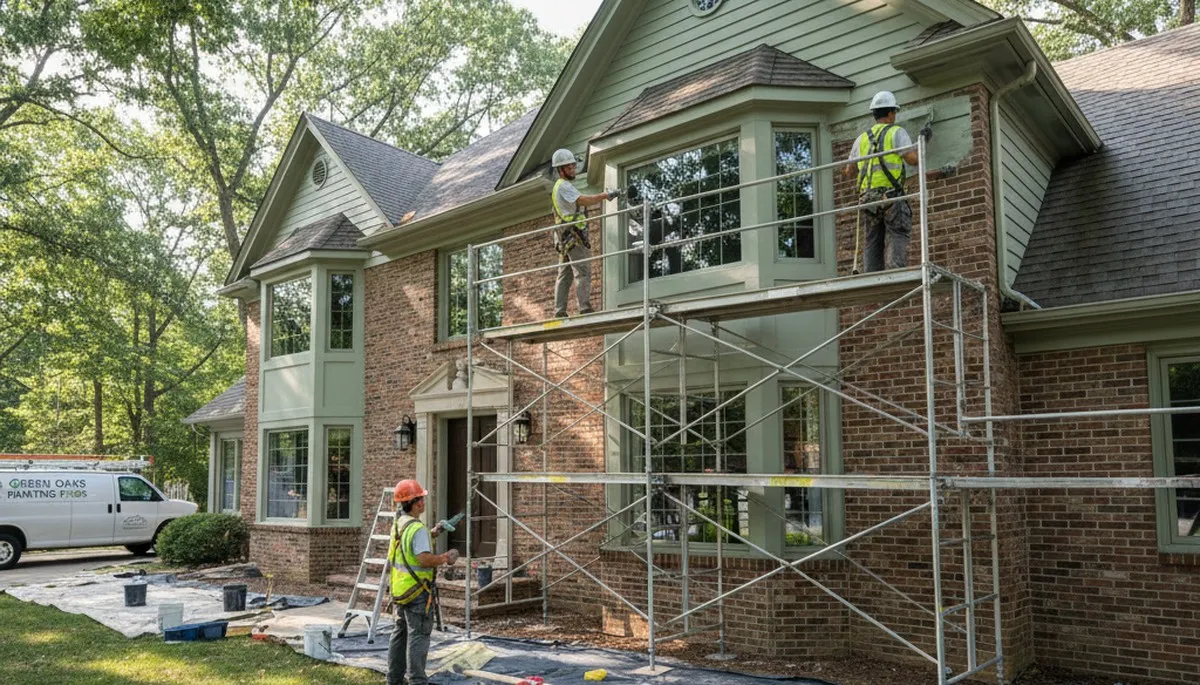 Painting contractor in Highland Park, IL providing professional interior and exterior painting services