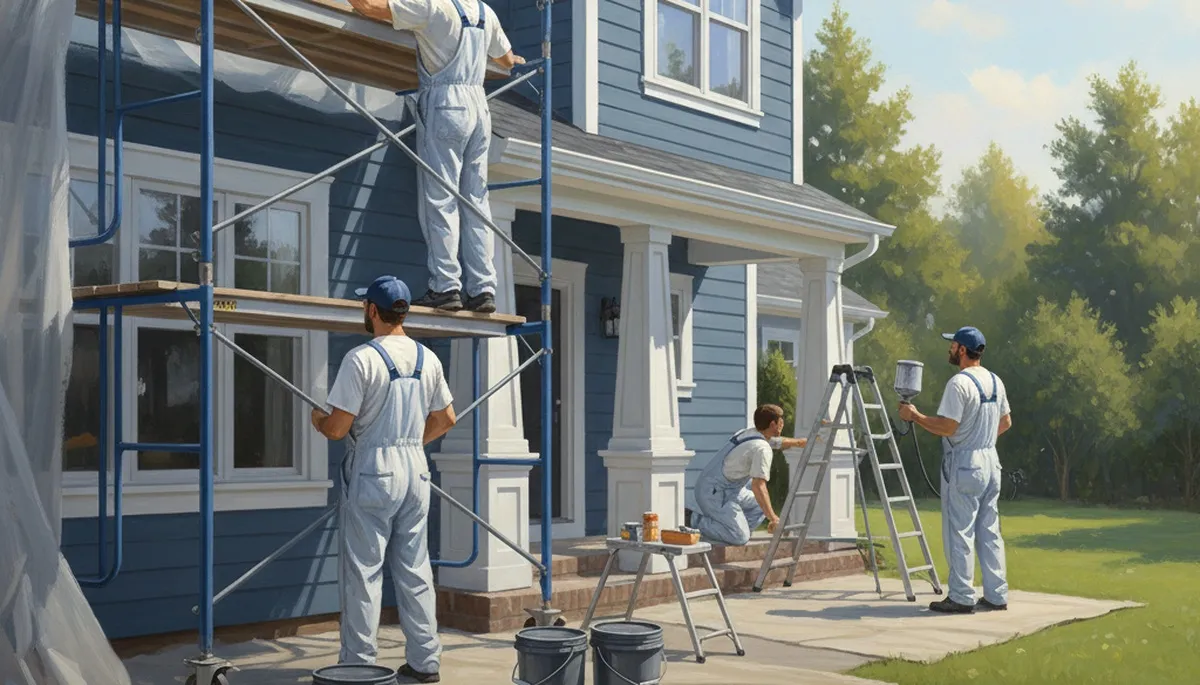 Professional house painters serving Highland Park, IL for exterior and interior painting services
